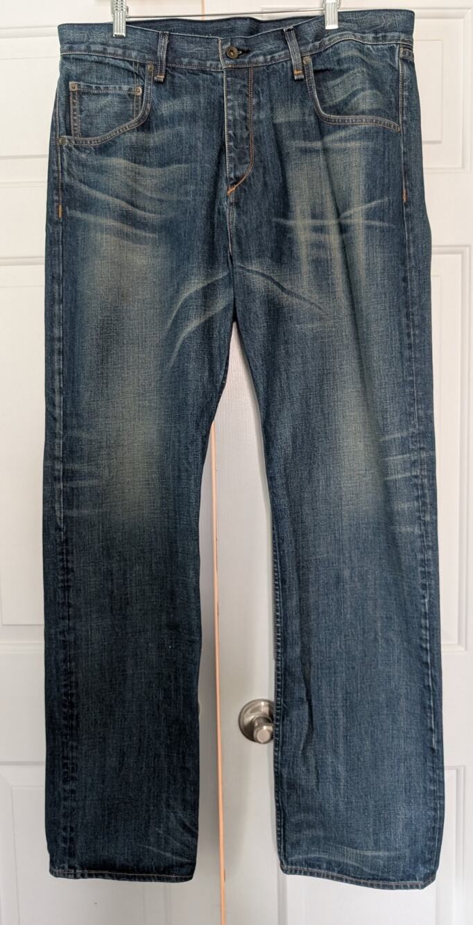 Rag & Bone Men's Tailored Workwear Straight Leg Jeans RB 11X Size 38